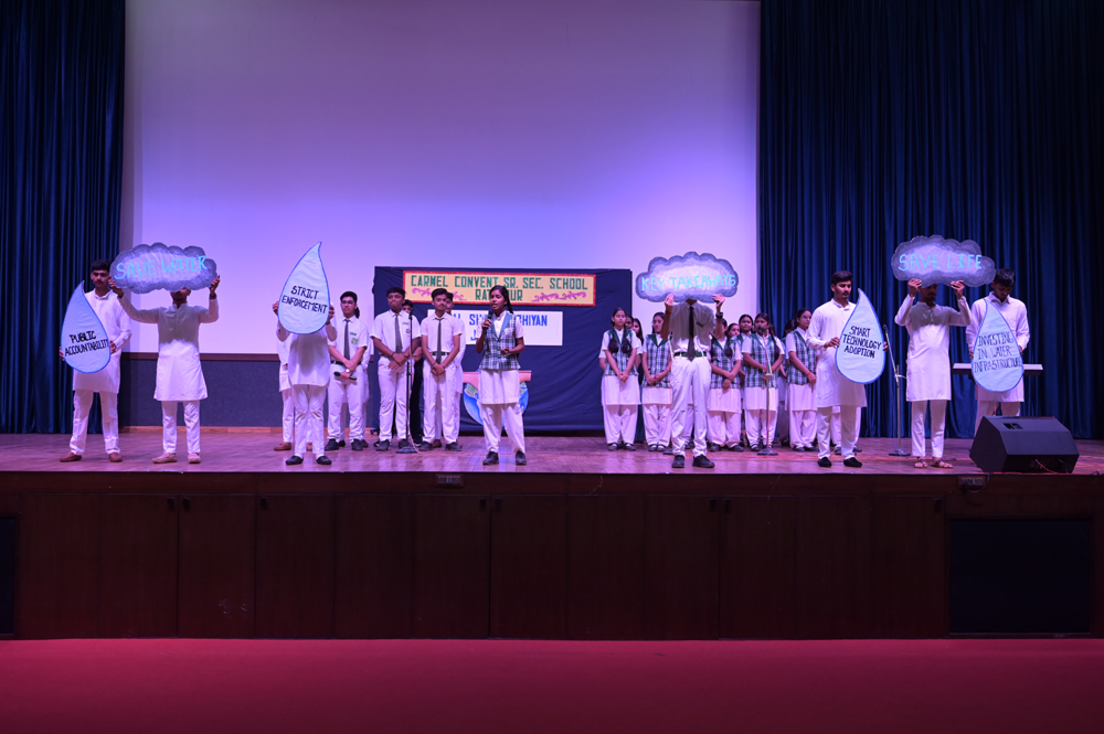 Special Assembly by XII C and D